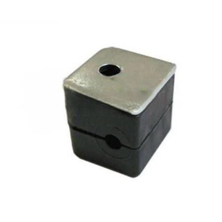 Collier de fixation pour tube 8mm avec plaque supérieure