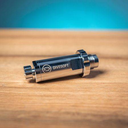 DIVESOFT - Professional automatic flow limiter DIN 5/8