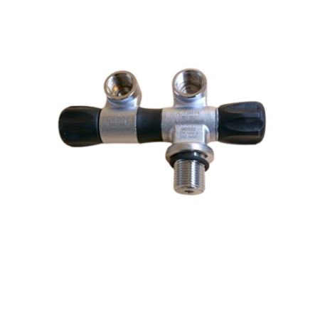 Scuba valve AIR DIN 232 bars M25x2 2 outlets