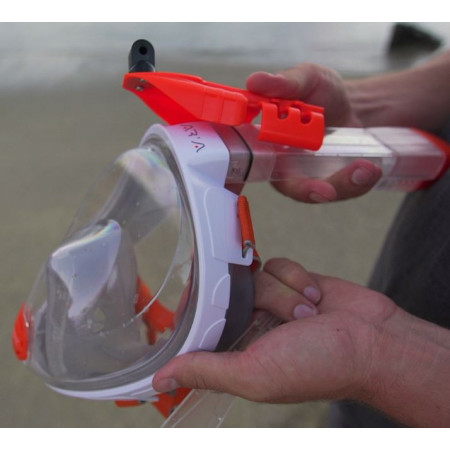 Camera support for Ocean Reef full-face mask
