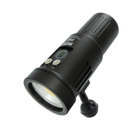 The P33 is a compact LED focus light specially designed for underwater video and photography.