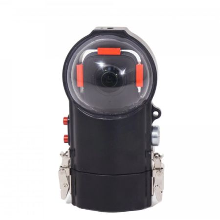 Caisson 150m pour Insta360 One X3 CARBONARM