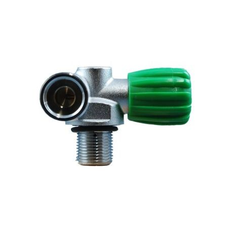 Robinet Nitrox M26x2 230bar poignée droite