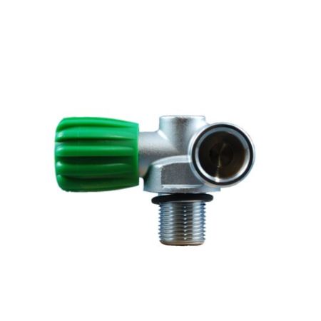 Robinet Nitrox M26x2 230bar poignée gauche Nautec