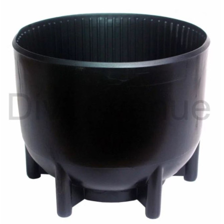 Pack bouteille 15L 232bars avec robinet double, culot et filet 