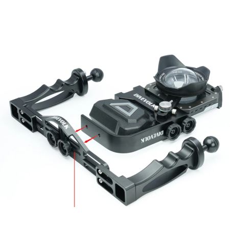 L-bracket for Seatouch 4 Max plus waterproof housing