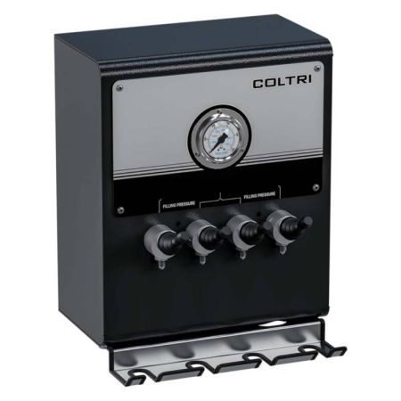 Rampe de gonflage Inox COLTRI à vannes à levier