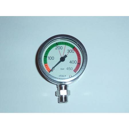 underwater spare pressure gauge 0-450bars