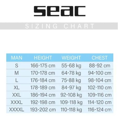 Combinaison apnée SEAC ENERGY Homme