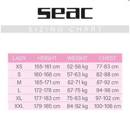 Combinaison apnée SEAC ENERGY Femme