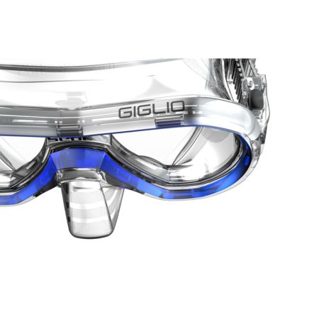 Seac Blue Giglio snorkeling set with valve