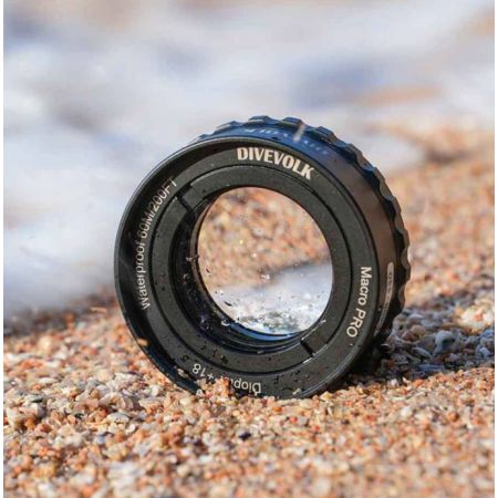 Divevolk macro lens +18 for SeaTouch 4 smartphone box