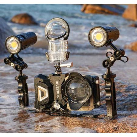 Adaptateur griffe Divevolk pour caméras d'action