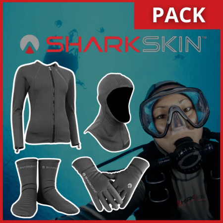 Pack textile Sharkskin grand froid pour Femme