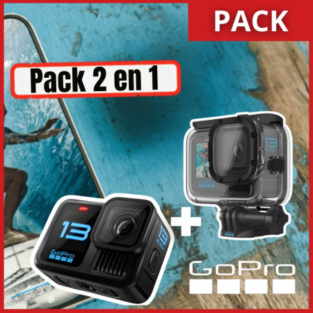 GoPro diving pack with waterproof housing