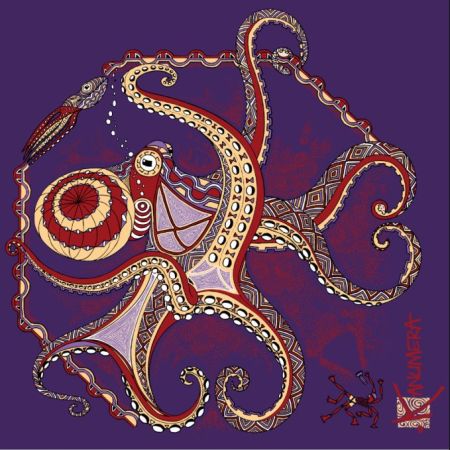 Octopus Origine Kanumera T-shirt