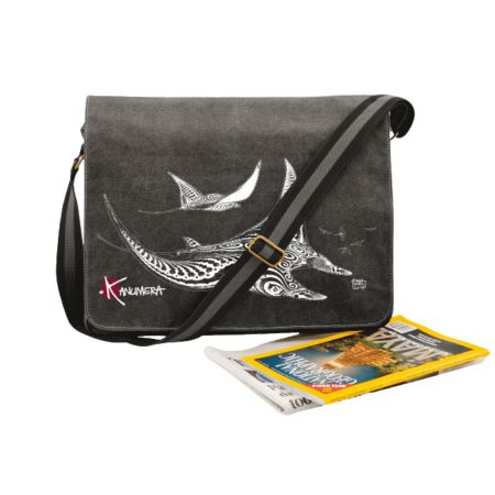 Ray tattoos Vintage Canvas Kanumera Messenger Bag