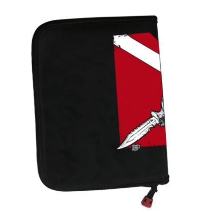 Pochette Carnet de Plongée Kanumera Drapeau Pirate