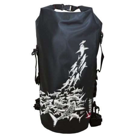Kanumera dry bag 25 Liters Backpack Shark Attack