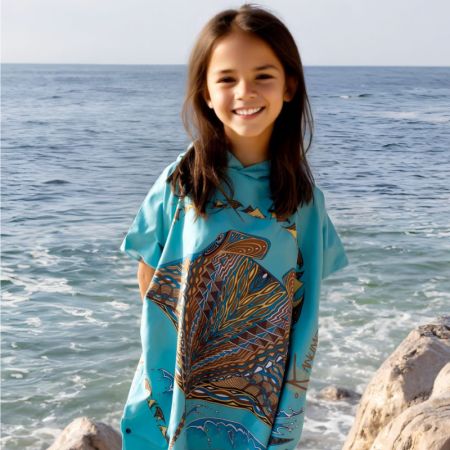 Kanumera Microfiber Poncho Small Model Origin The Rays