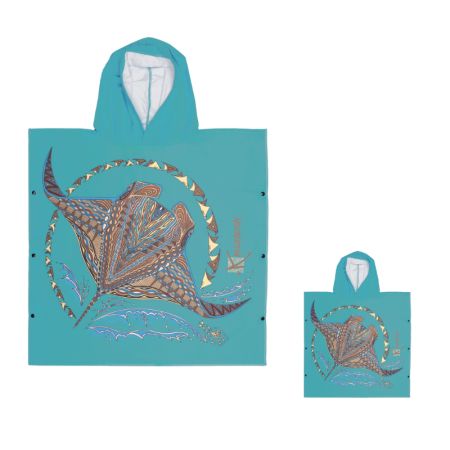 Kanumera Microfiber Poncho Small Model Origin The Rays