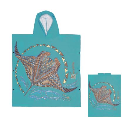 Kanumera Medium Microfiber Poncho, Origine The Rays