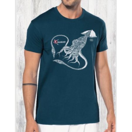 T-shirt Kanumera Bio Le Calamar Tatoo