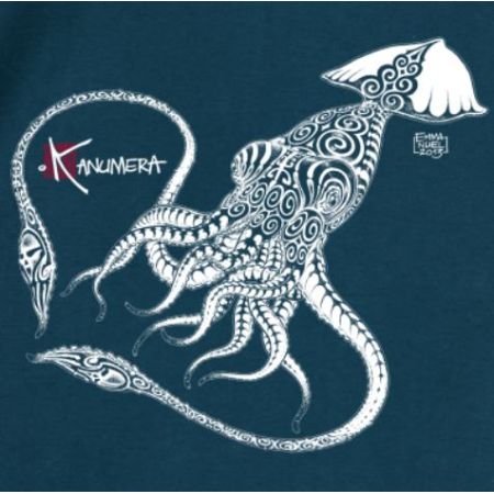 T-shirt Kanumera Bio Le Calamar Tatoo