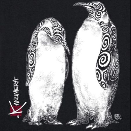 Kanumera T-shirt Men's Organic The Penguins