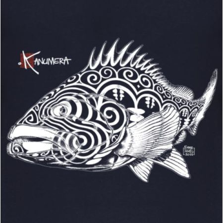 Kanumera T-shirt Men's Organic The Grouper