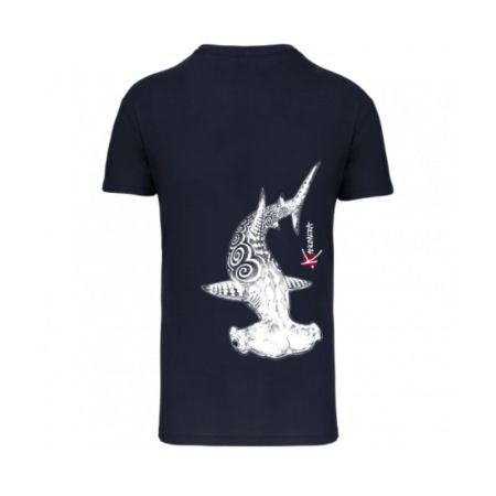 T-shirt Kanumera Homme Bio Col V Le Requin Marteau