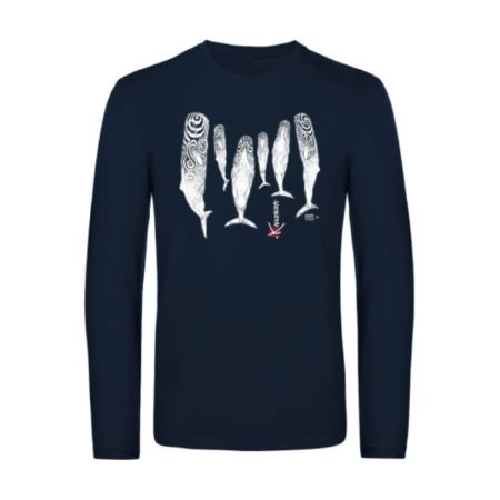 T-shirt Kanumera Homme manches longues le sommeil des Cachalots