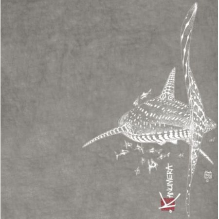 Kanumera T-Shirt Men's Faded V-Neck The Whale Shark