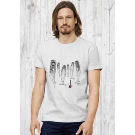 Kanumera T-Shirt Men's Organic Sleep of the Sperm Whales