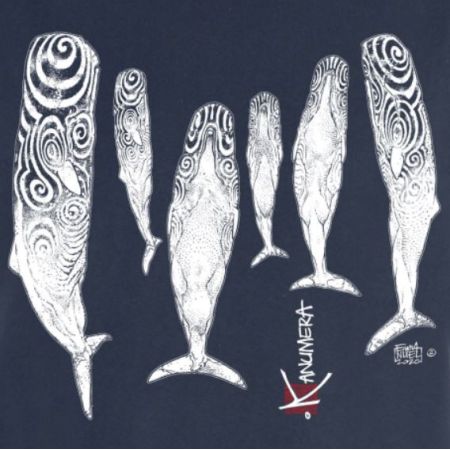 Kanumera T-Shirt Men's Organic Sleep of the Sperm Whales