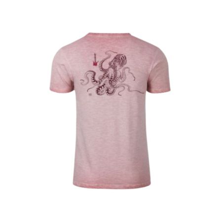 T-shirt Kanumera Homme délavé La Pieuvre Tatoo