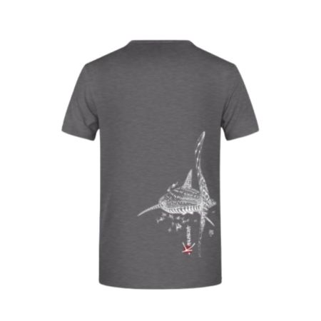 T-Shirt Kanumera Homme Henley Manches Courtes Le Requin Baleine