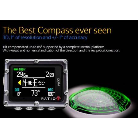 Ratio IX3M2 TECH+ GPS dive computer