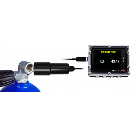 Ratio Oxygen analyzer for computers