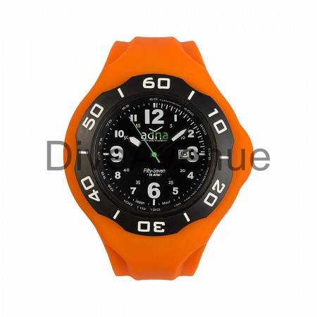 ORANGE silicon band A.D.N.A watch