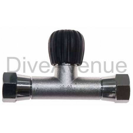 Robinet d'isolation pour bi-bouteille 2x10 litres "SOS"