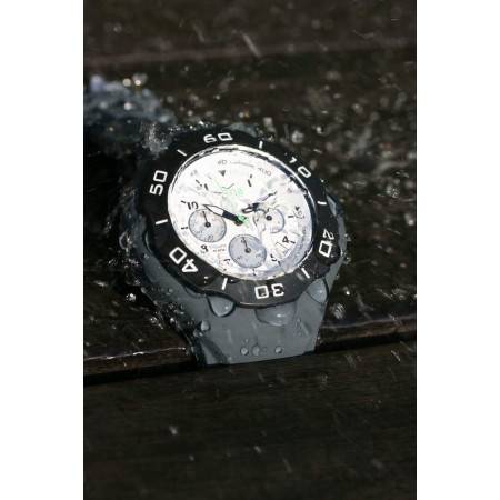 Bracelet silicone GRIS pour montre A.D.N.A