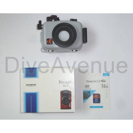 IKELITE camera housing pack + OM System TG-7 camera