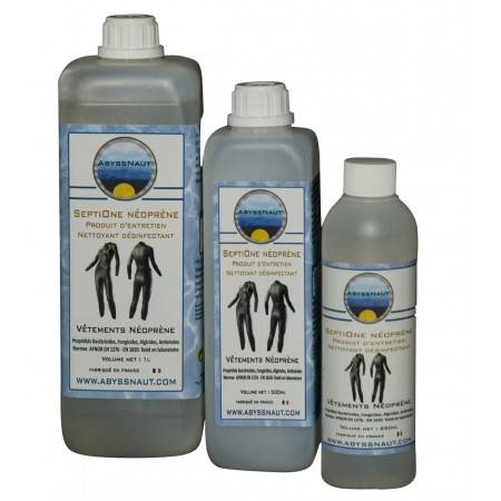 Disinfectant for neoprene suits SEPTIONE NEOPRENE ABYSSNAUT