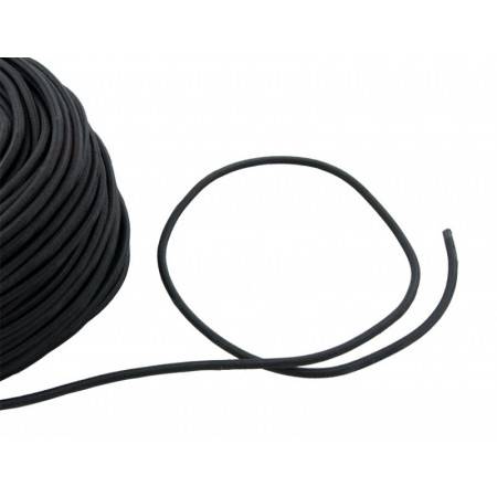 Bungee diamètre 4mm noir au mètre