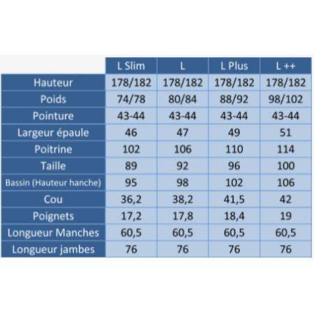Sous-vêtement pour combinaison étanche Orca Triple Pile DIVESYSTEM