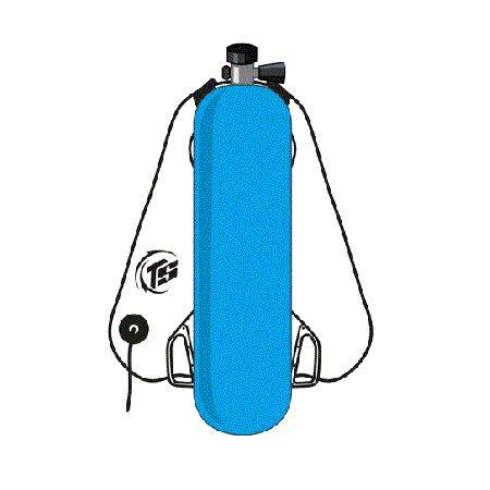 Harnais sidemount TODDY STYLE TS C Cordura Ultralight