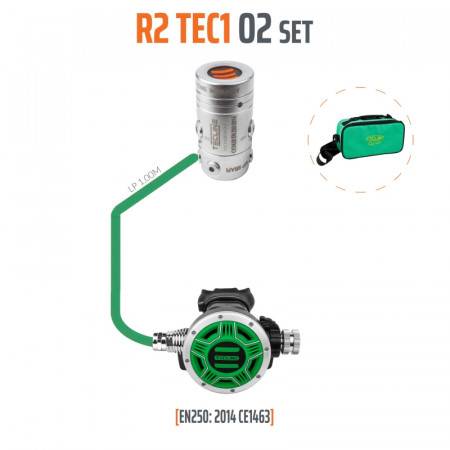 Détendeur R2 TEC1 Oxygène M26X2 - TECLINE